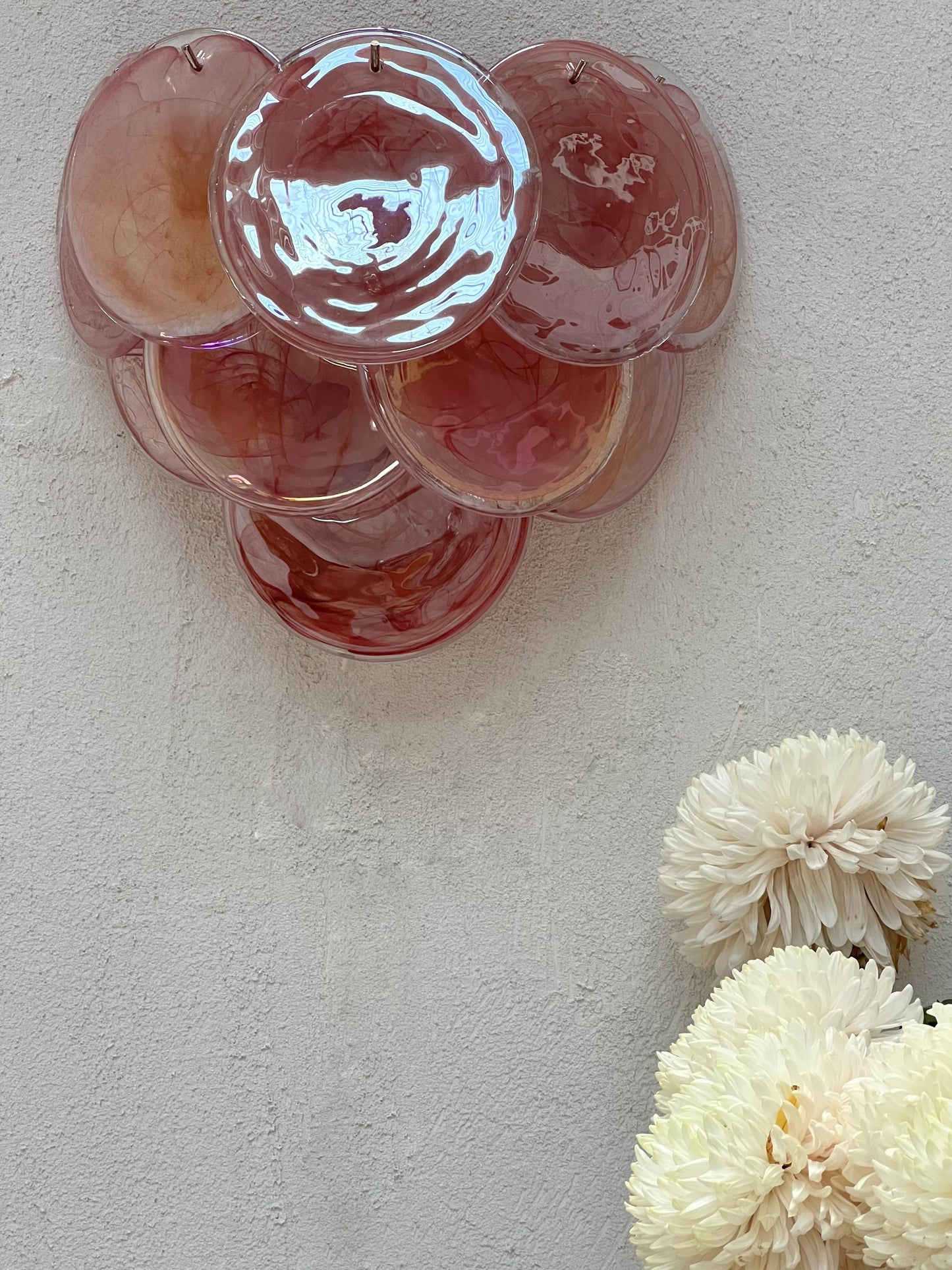Murano Sconce - VISTOSTI PINK - One Available
