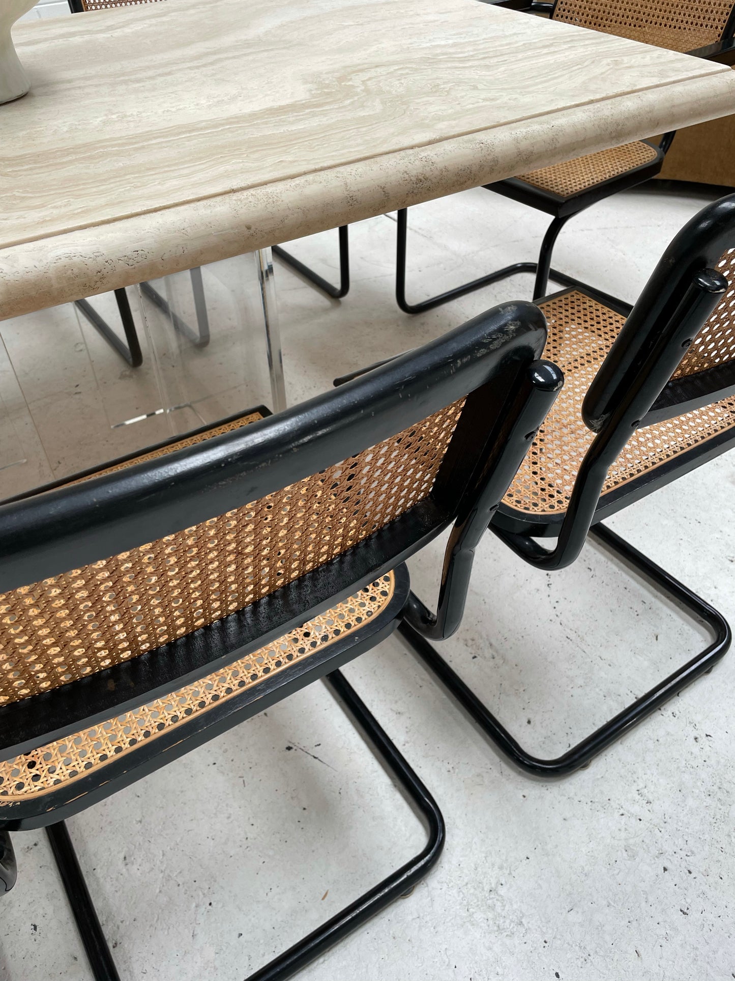 Cesca Style Chairs Black
