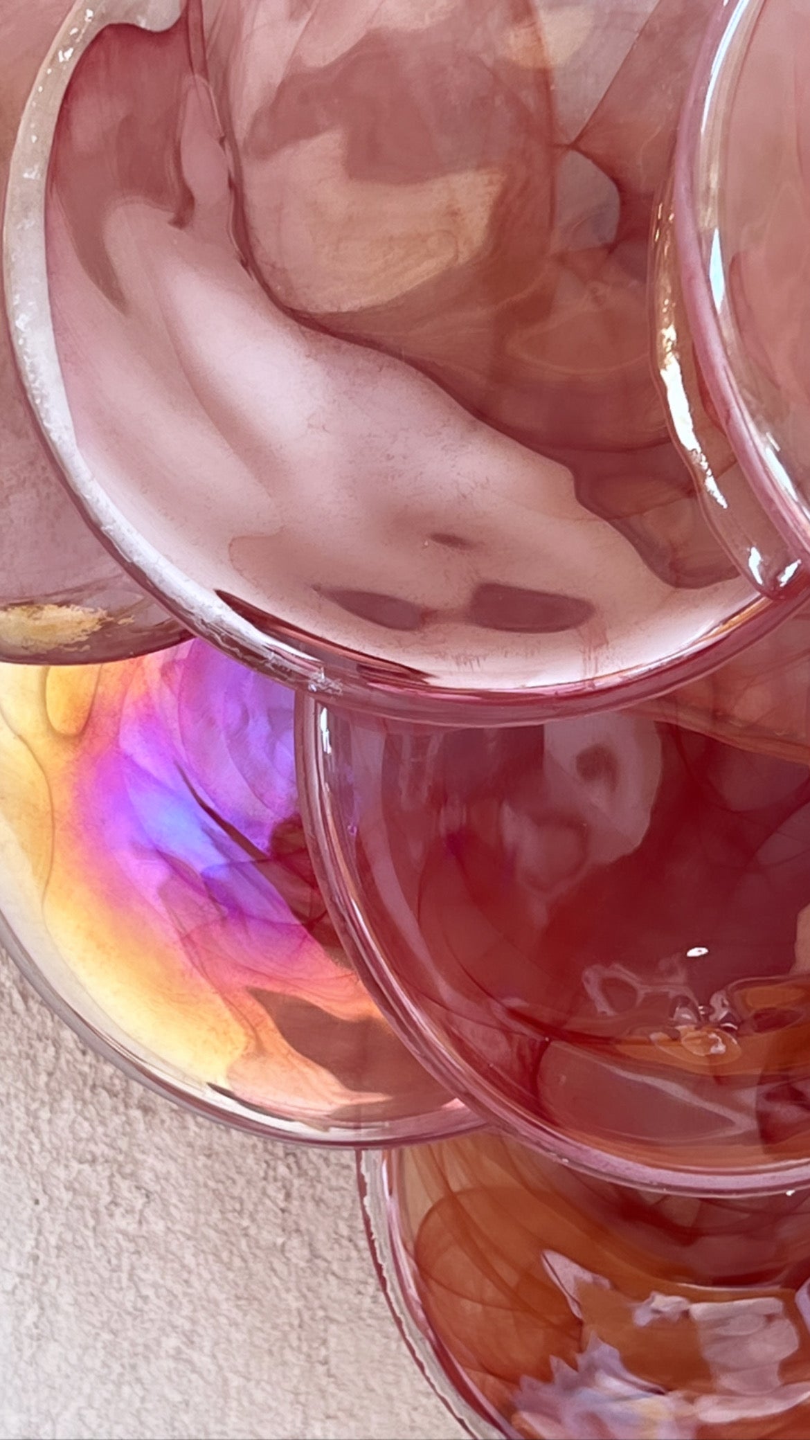 Murano Sconce - VISTOSTI PINK - One Available