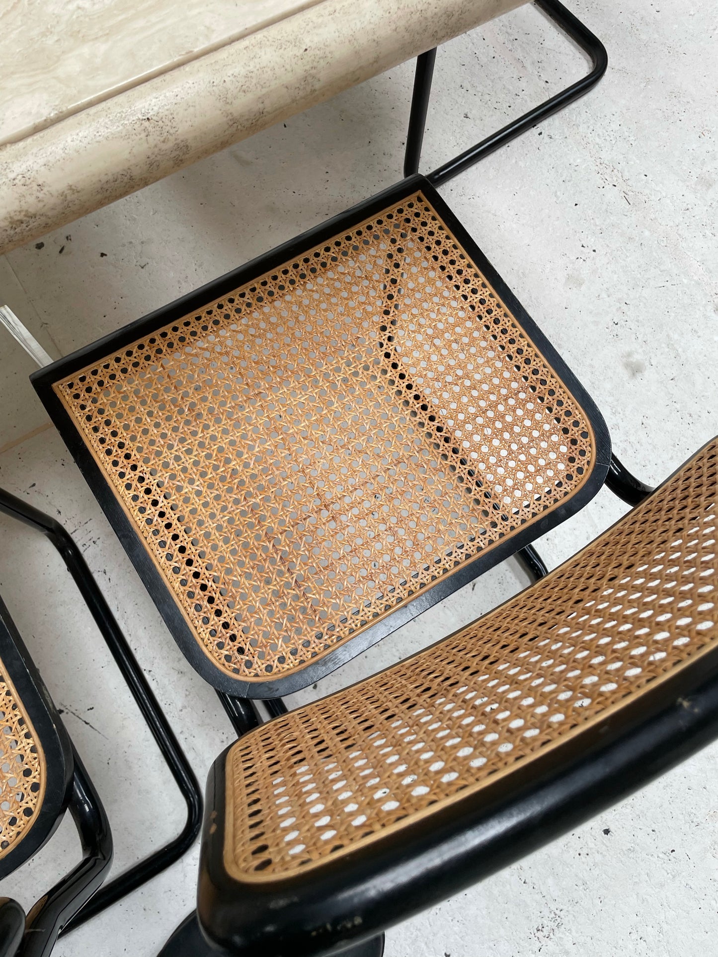 Cesca Style Chairs Black