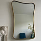 - 1950s Italian Brass Mirror - “Biscotto”