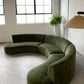 Bespoke Velvet Modular in Deep Botanical Green