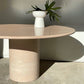 Vintage Round Marble Dining Table