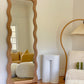 Knot Studio Wavy Floor Mirror OAK