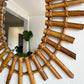Vintage Italian Bamboo Mirror