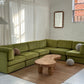 - Bespoke Large Sage Green Modular Sofa