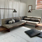 - Custom Italian Vintage Leather Sofa Set