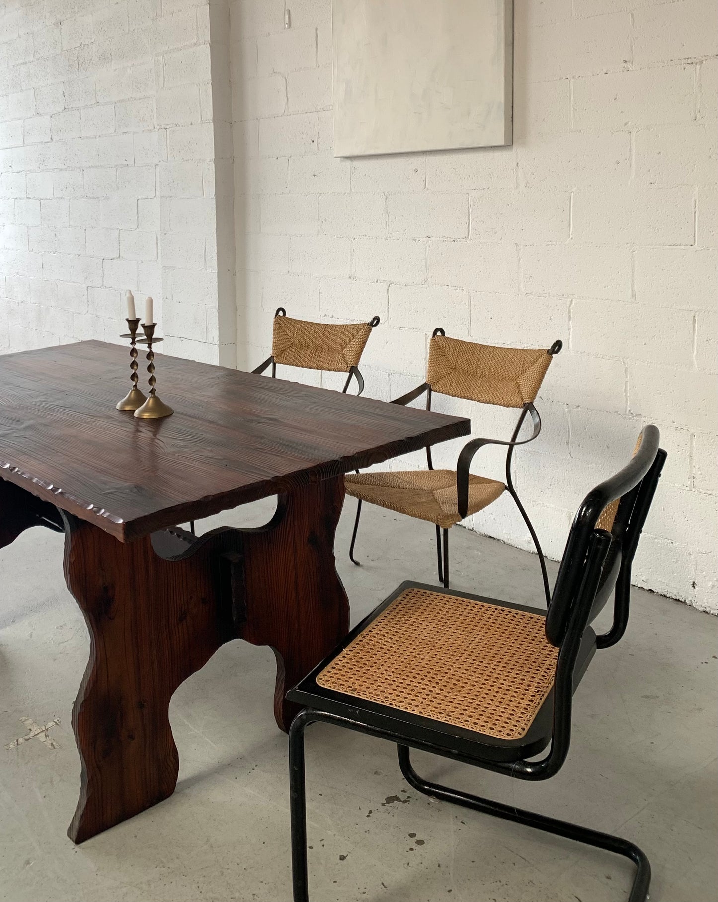 Hand Carved Spanish-Style Dining Table