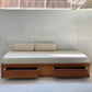 Vintage Handmade Wooden Daybed Sofa