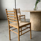 Set of Four Rush Dining Chairs