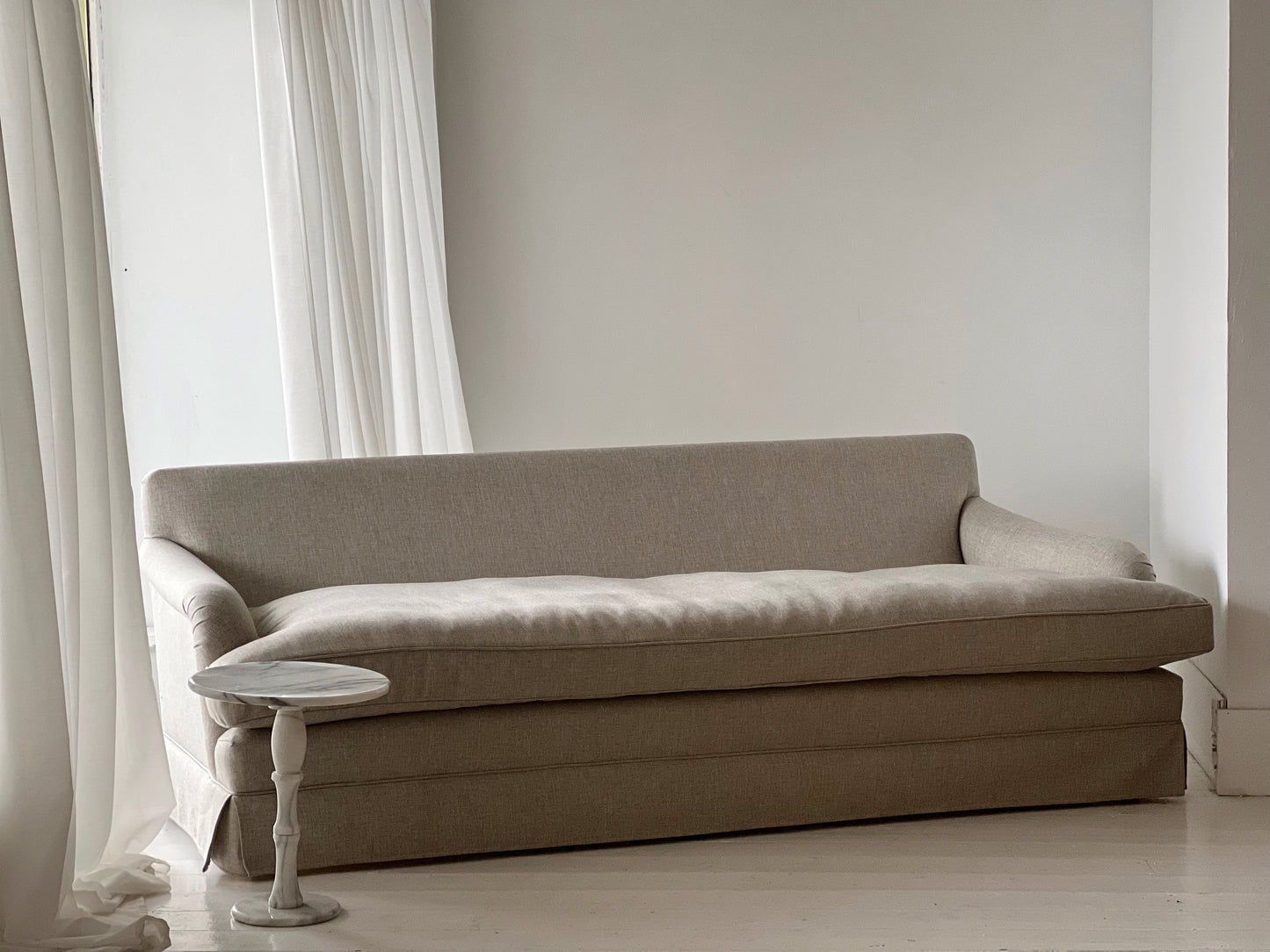 Oatmeal Linen Sofa