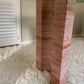 Rare Pink Travertine Table