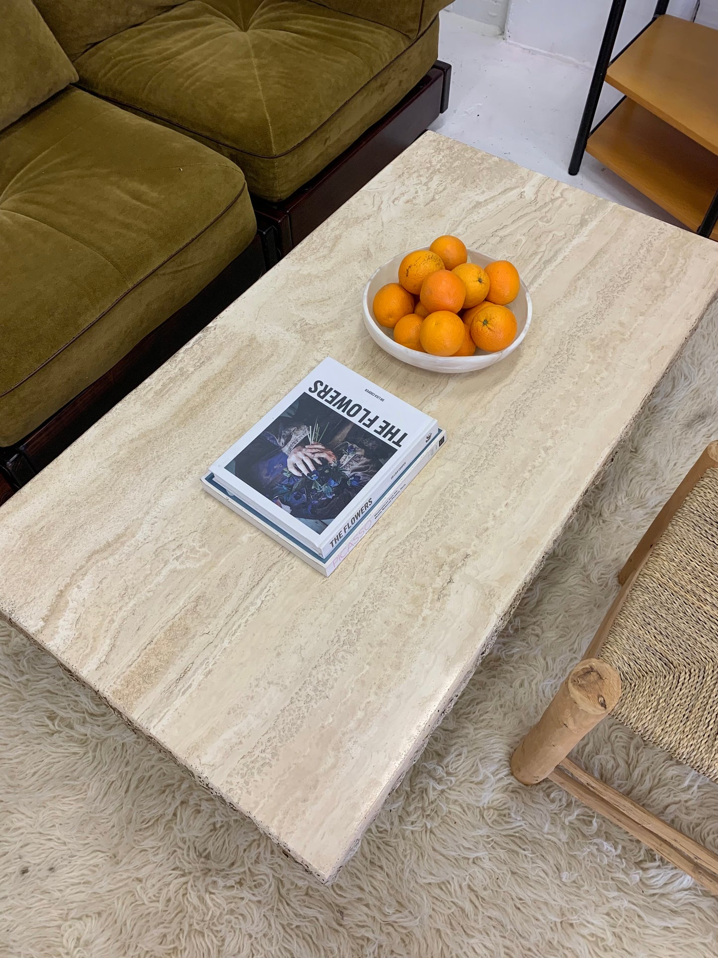 Travertine Coffee Table
