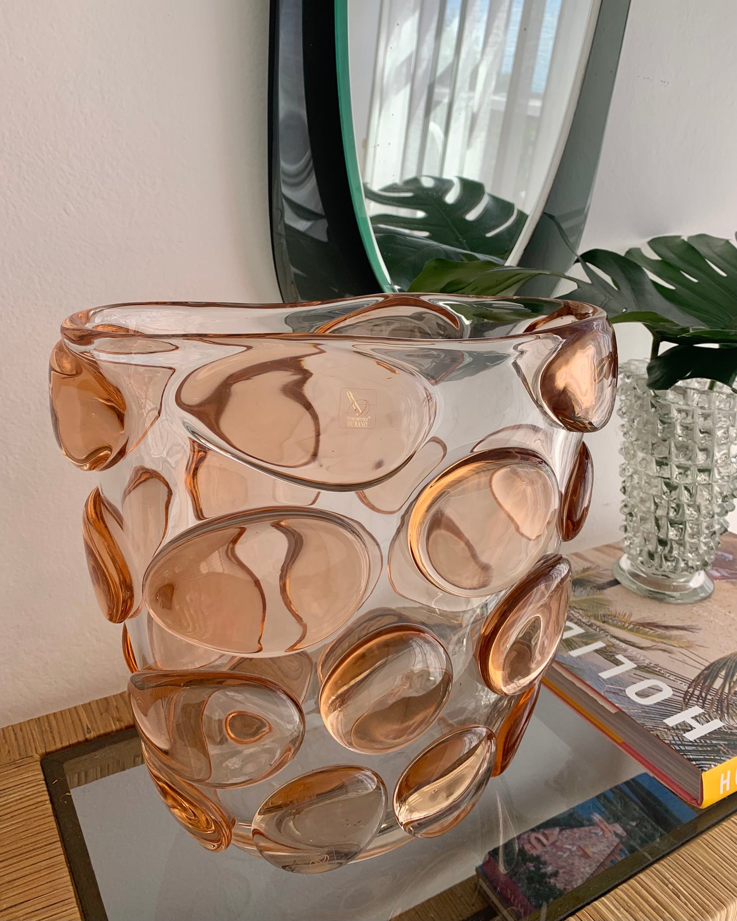 Authentic Italian Murano Glass Vase