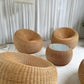 - Vintage Cane Coffee/Side Table - One Available