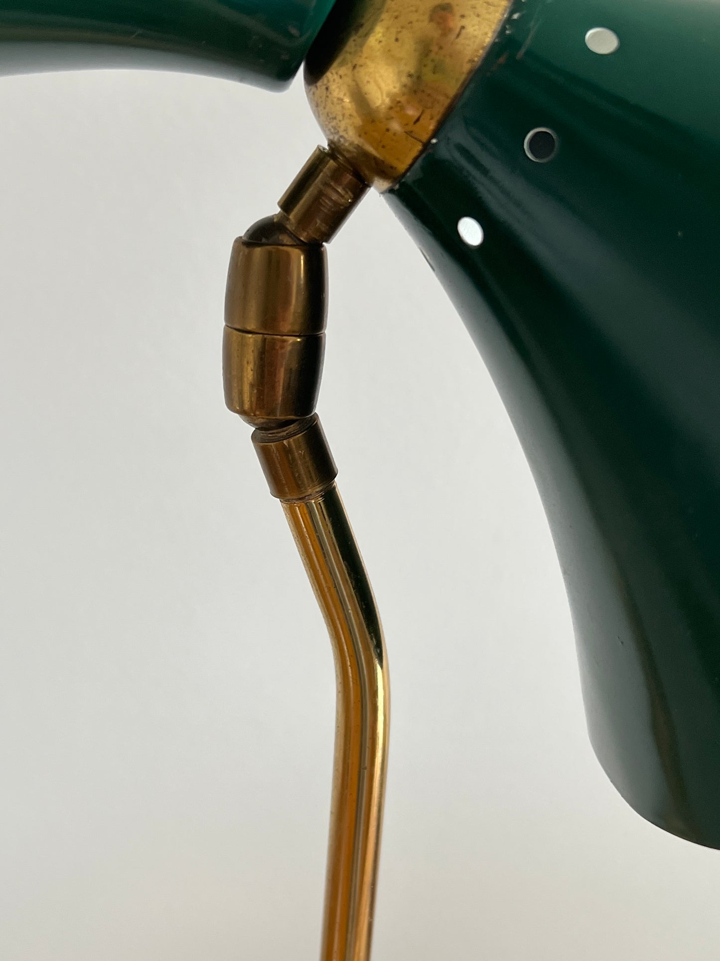 - Green Table Lamp, Italy 1950s