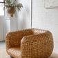 Chubby Woven Rattan Lounge Chair