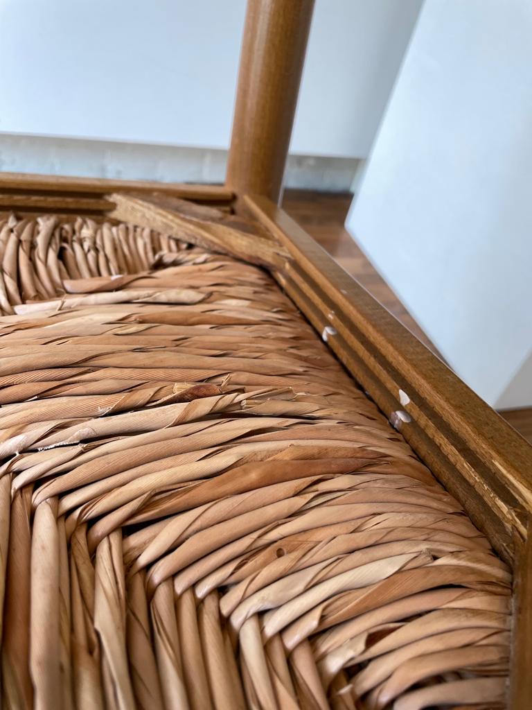 Woven Rush Dining Chairs