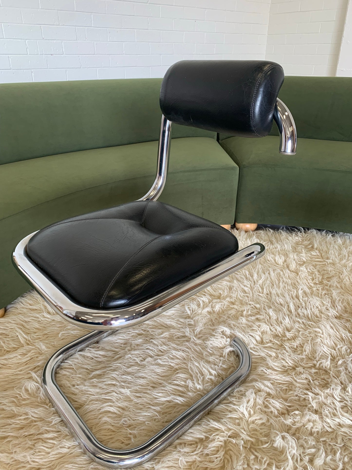 Vintage Chrome Tubular Chair by Tubemaster - 1 Available