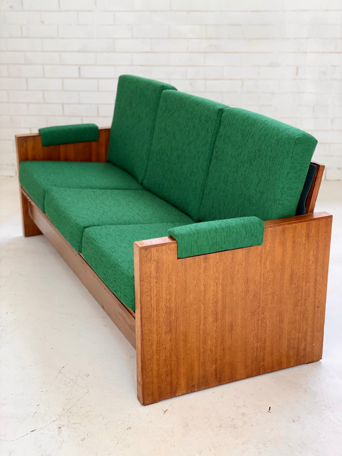 Mid Century Three Seater Sofa