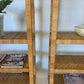 Vintage Rattan Bookshelf