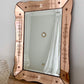 - French 1930s Pink Mirror