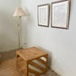 Cane Cube Side Table