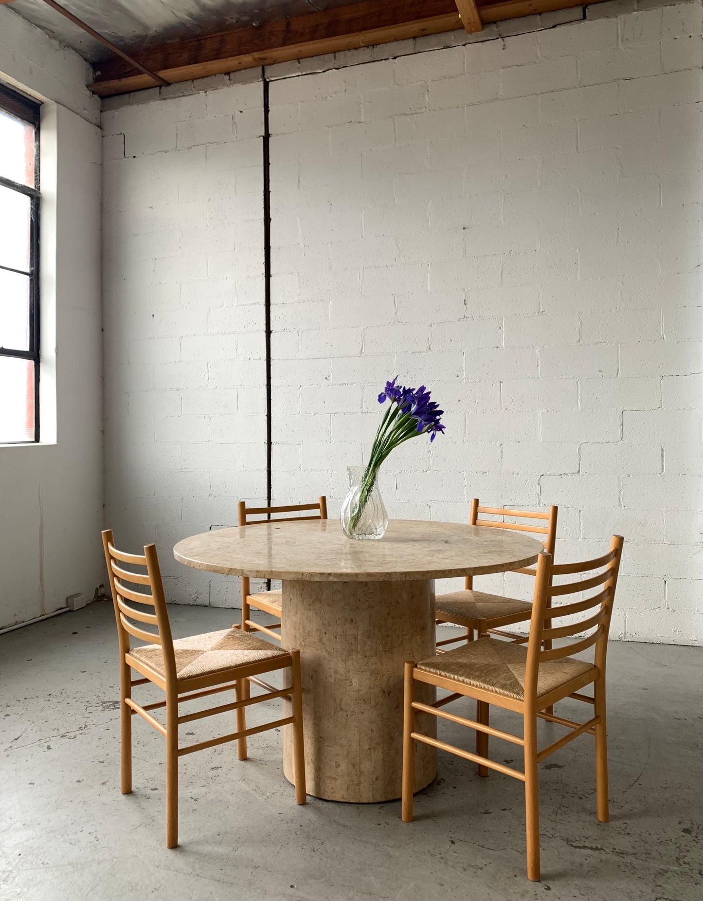 Tessellated Fossil Dining Table