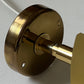Pair of Vintage Brass Sconces by Aneta, Sweden