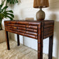Vintage Bamboo Hall Table