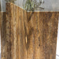 Travertine & Glass Dining Table