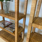 Vintage Rattan Bookshelf