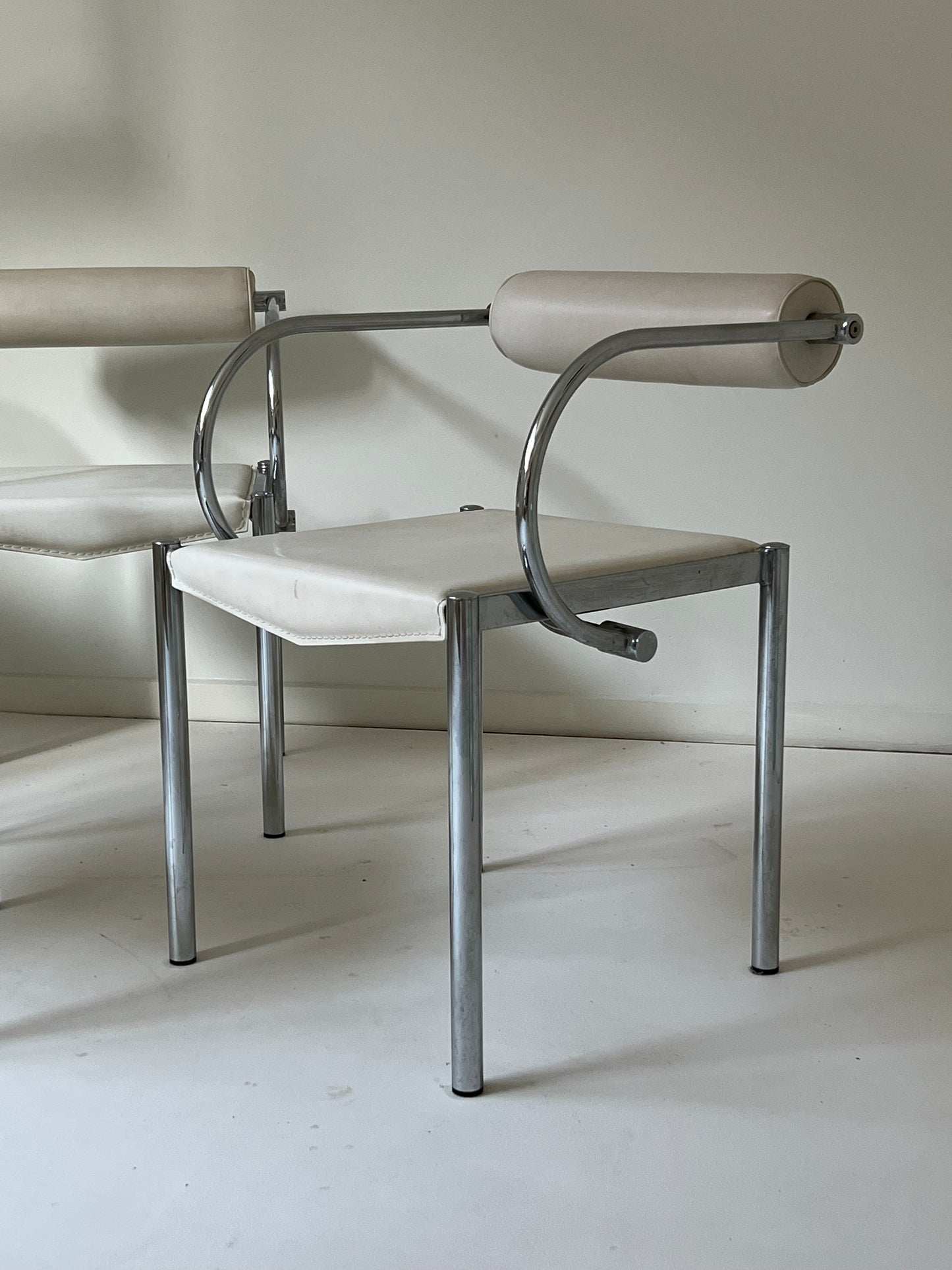 Set of 8 Vintage Italian Dining Chairs