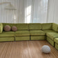 - Bespoke Large Sage Green Modular Sofa