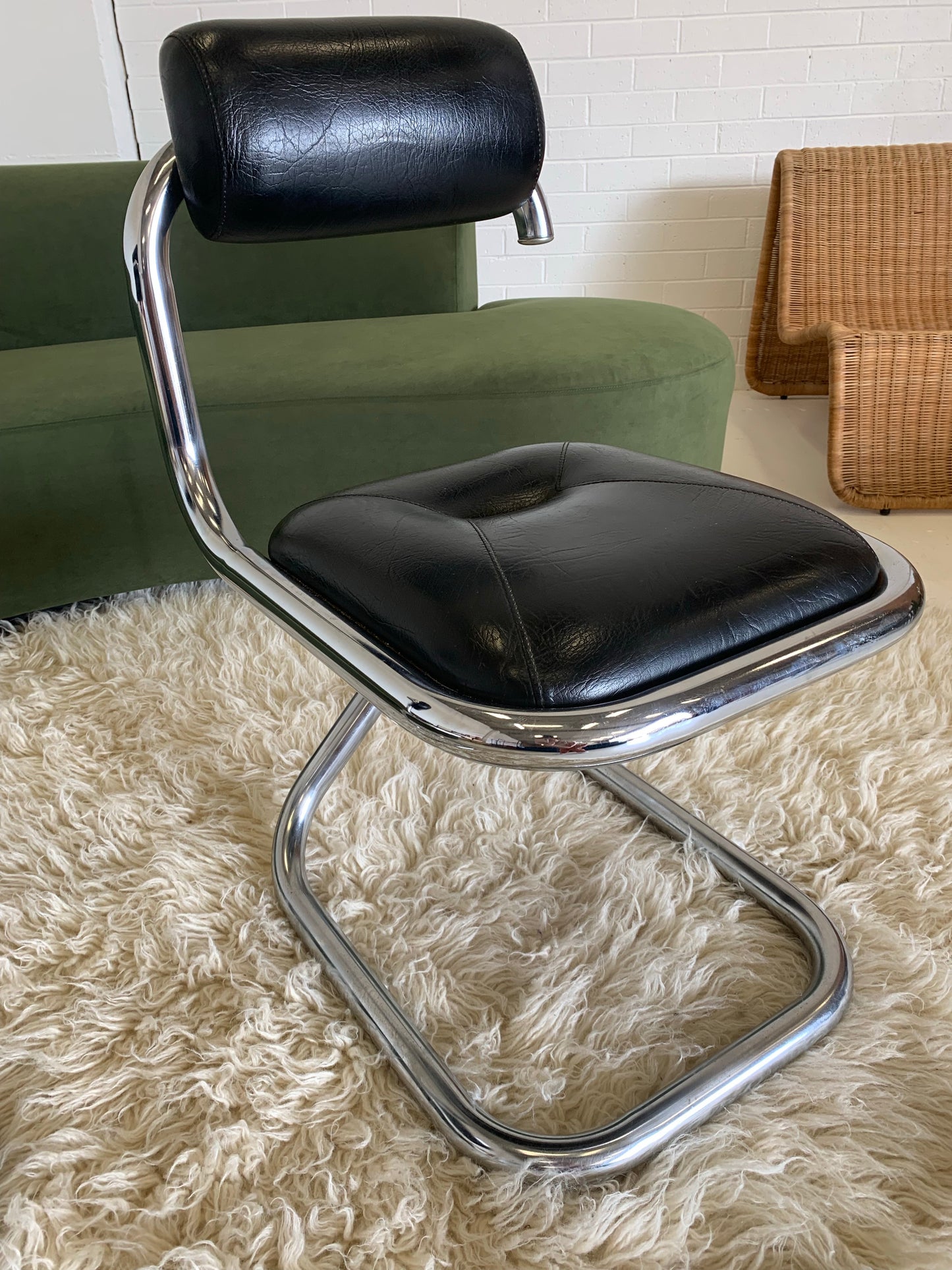 Vintage Chrome Tubular Chair by Tubemaster - 1 Available