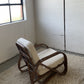 Classic Cane Pretzel Chair in Boucle - Two Available