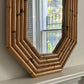 - Large Vintage Bamboo Mirror