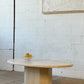 Oval Travertine Coffee Table