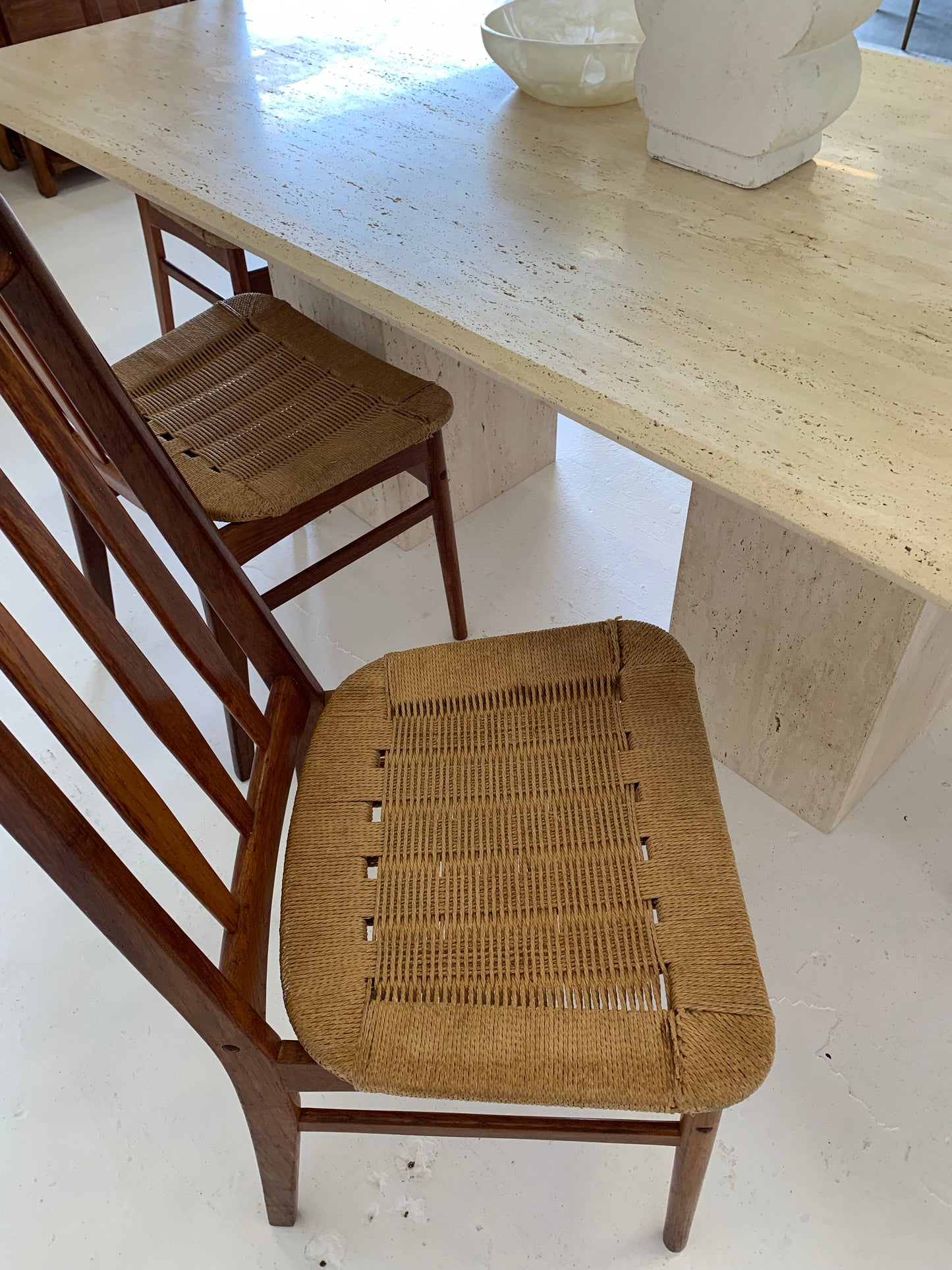 Beautiful Danish Cord Dining Chairs