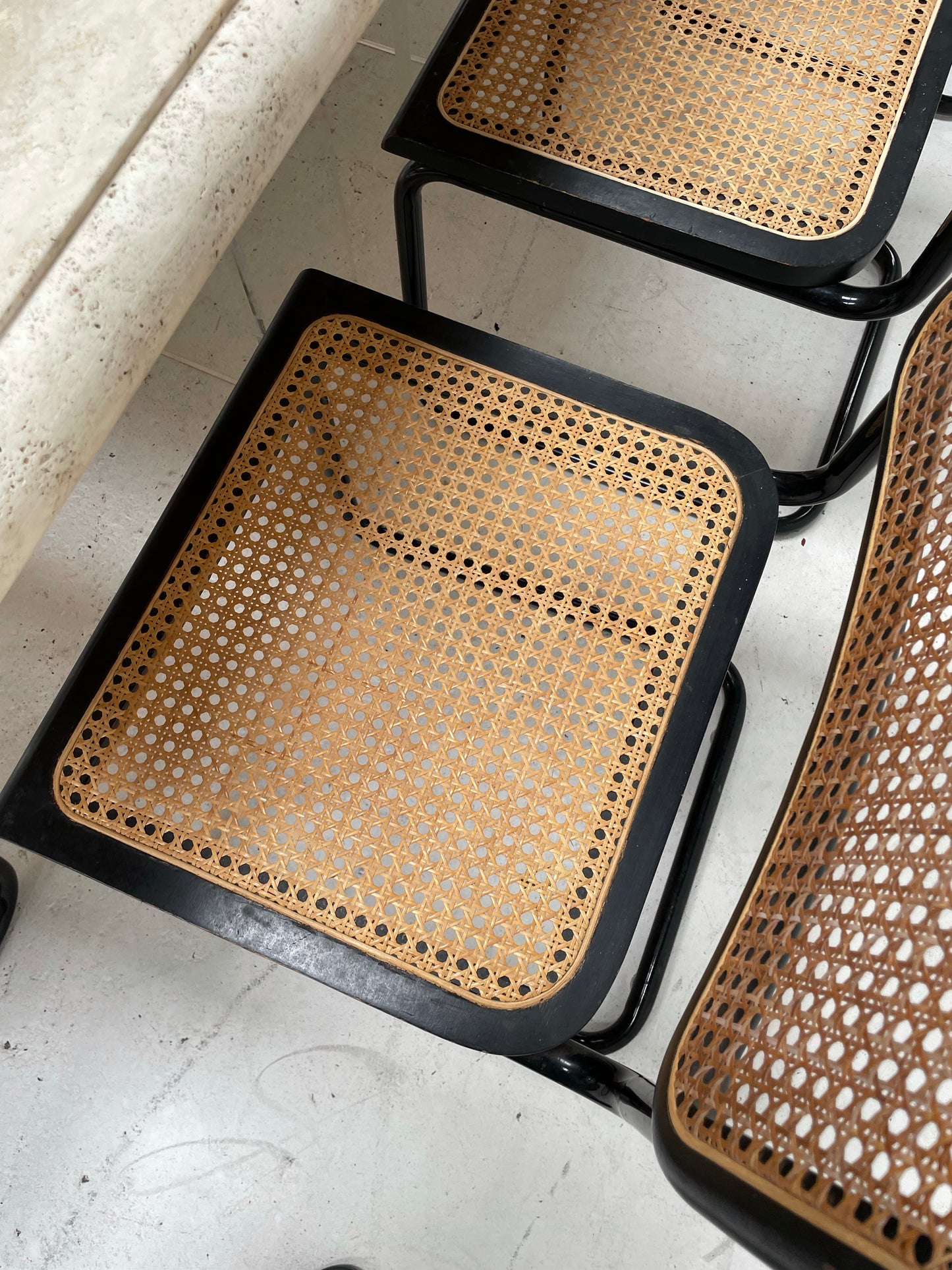 Cesca Style Chairs Black