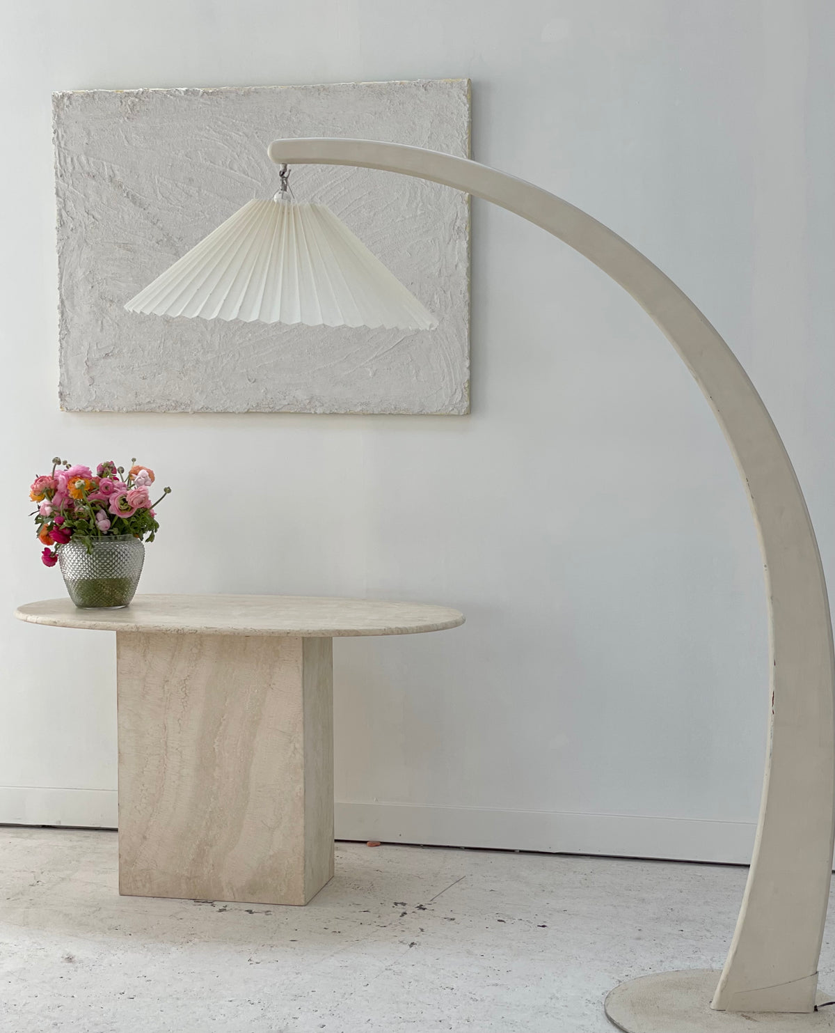 Travertine Desk Table