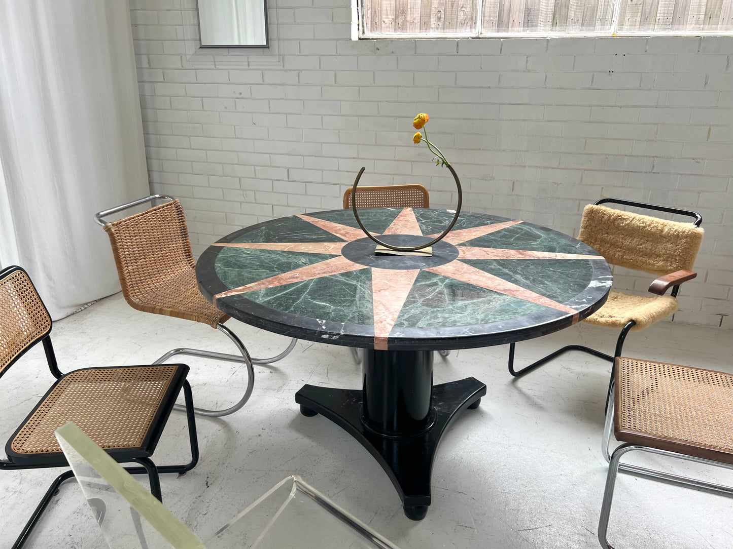 - Vintage Marble Star Table