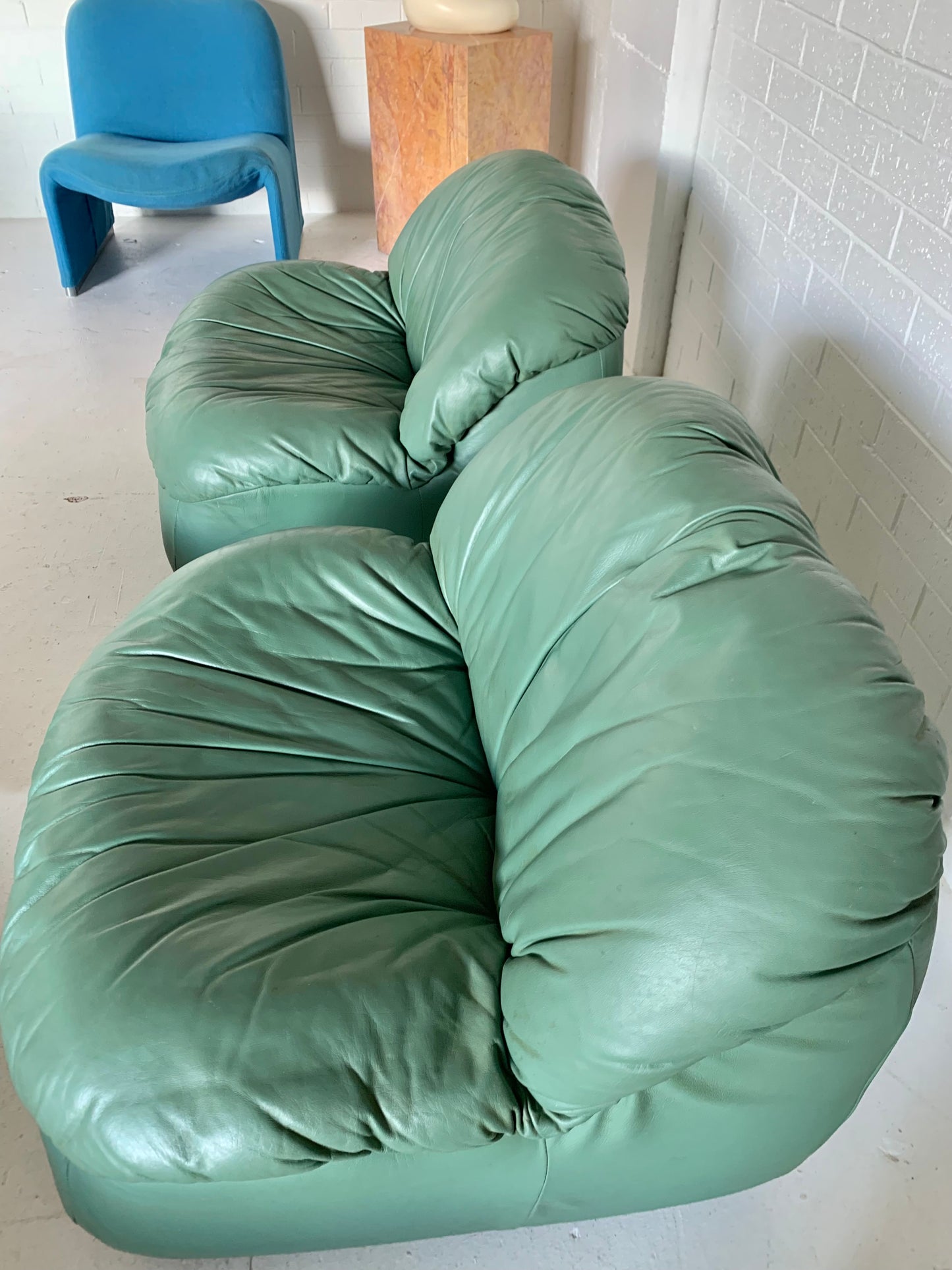 - Vintage Leather Armchair