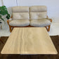 Vintage Italian Travertine Coffee Table