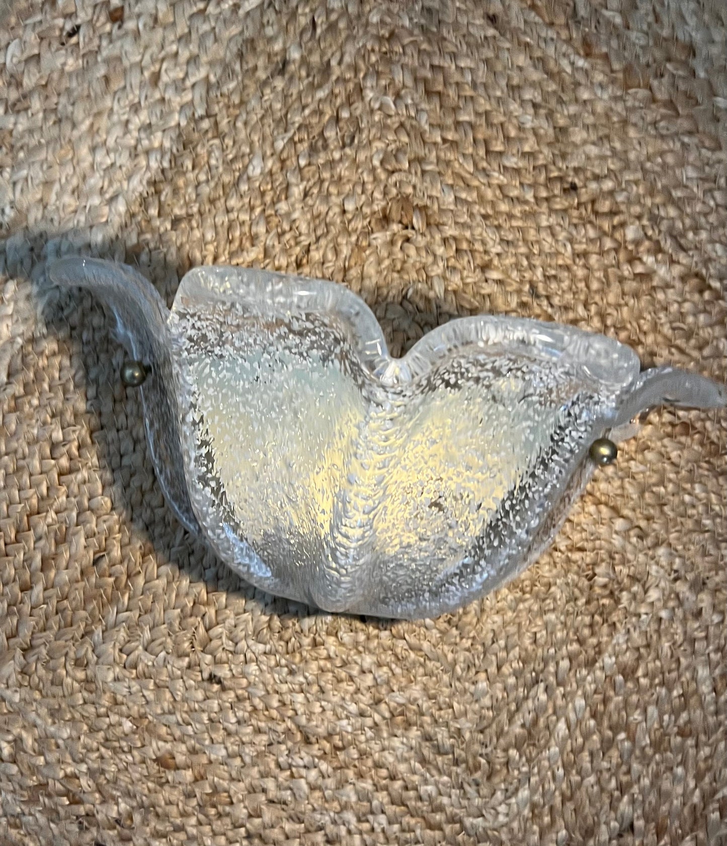 Vintage Murano Flower Sconce, Italy - Two Available