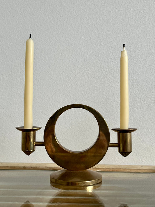 - Solid Brass Candle Holder, Sweden