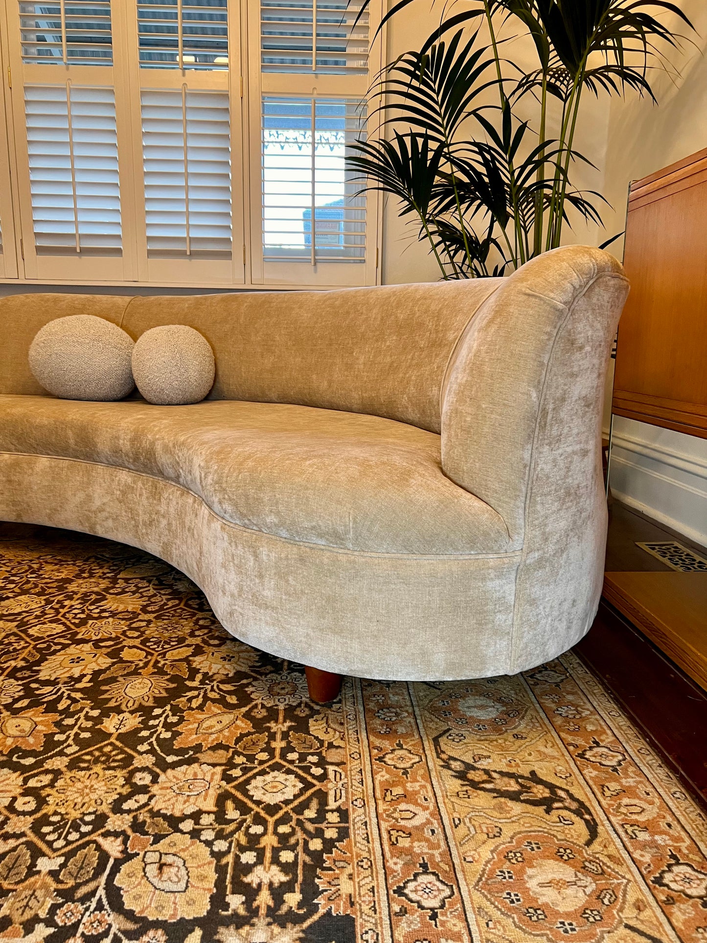 - Large Handmade Hali Wool Rug