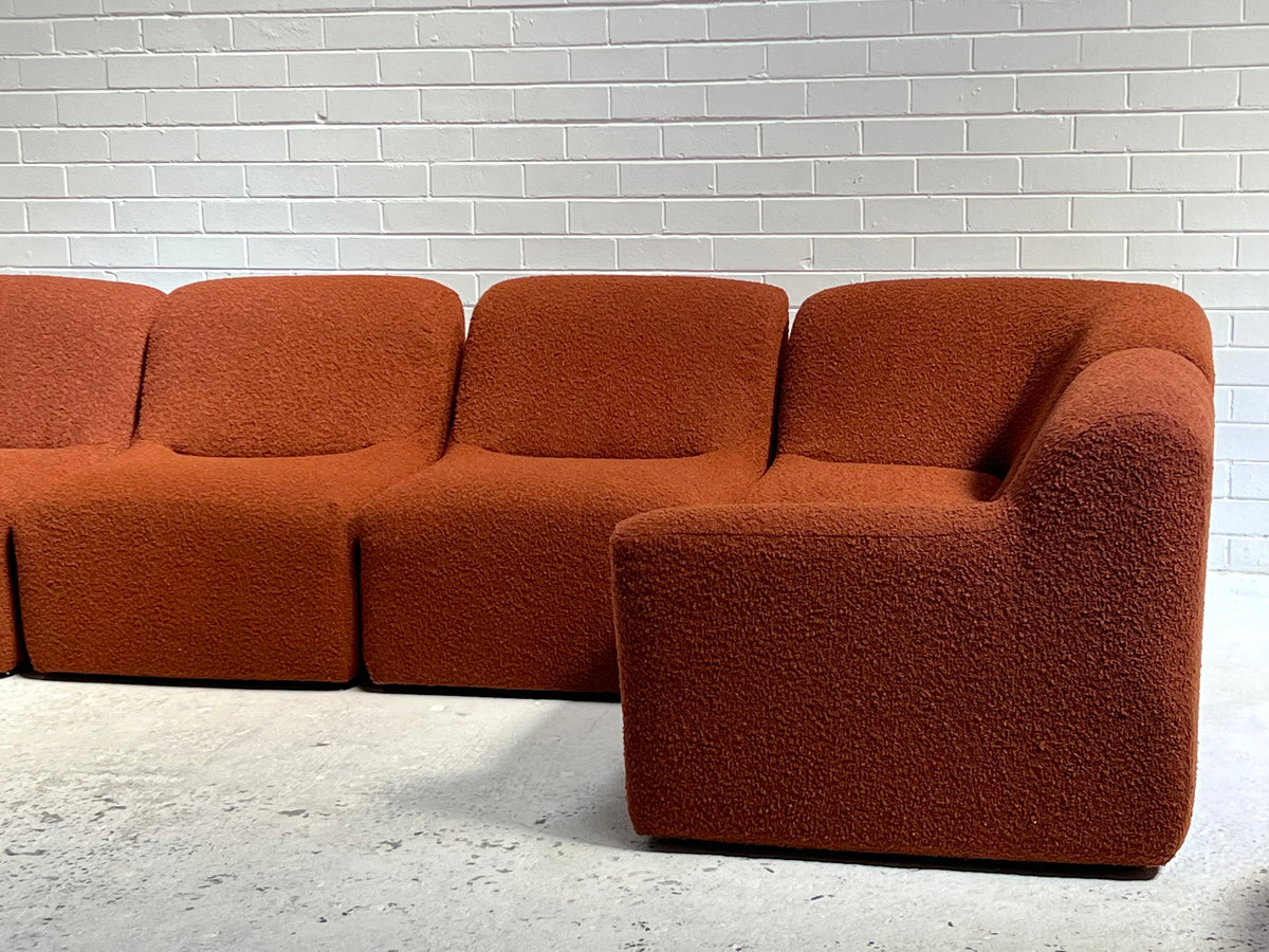 Bespoke Boucle Vintage Modular Sofa