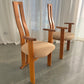 - Vintage Wavy High Back Chair