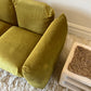 Incredible Chartreuse Velvet Sofa